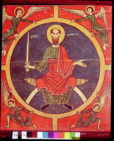 Side panel from an altarpiece dedicated to St. Paul, c.1200 by Catalan School